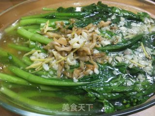 广式盐水菜心????????的做法