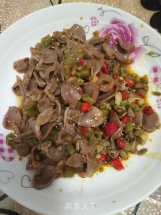 酸辣鸡杂的做法