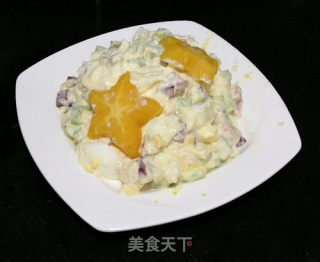 一盘可以做主食的营养沙拉