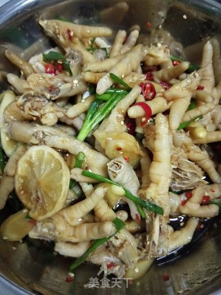 香辣鸡爪的做法