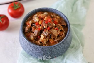 番茄牛腩的做法