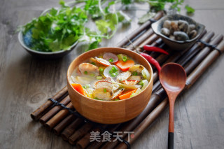 上汤花蛤娃娃菜的做法