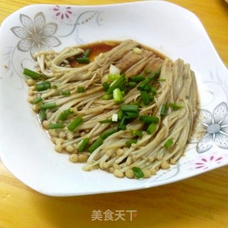 凉拌金针菇的做法