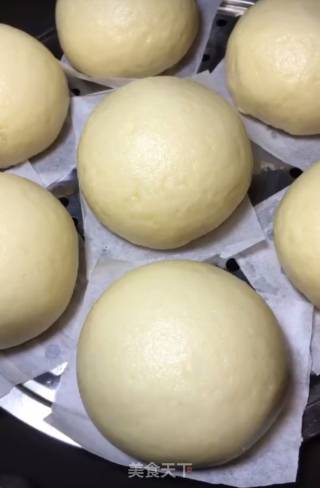 玉米面白面馒头的做法