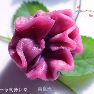 紫薯康乃馨的做法