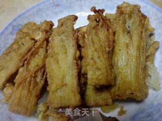 炸金针菇的做法