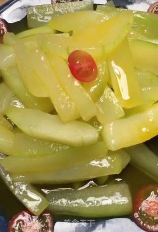 橙汁冬瓜的做法