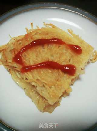 土豆丝饼的做法