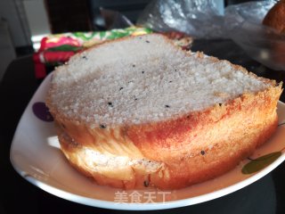 超松软黑芝麻土司的做法