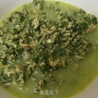 艾叶煮鸡蛋的做法