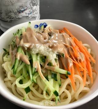 芝麻酱拌面的做法