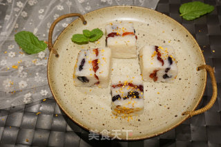 蔓越莓糯米糕的做法