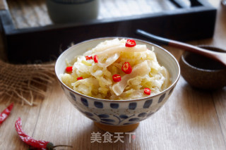 肉皮炖酸菜的做法