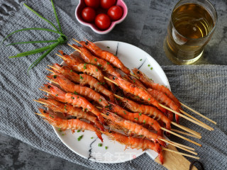 BBQ烤虾串