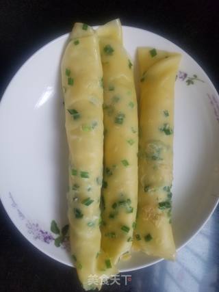 韭菜鸡蛋饼的做法