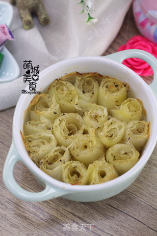 土豆玫瑰花的做法