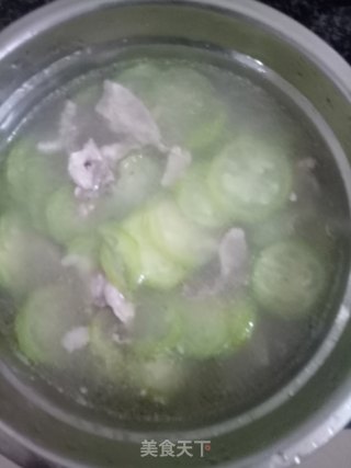 丝瓜肉片汤的做法