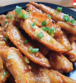 香辣咖喱翅尖的做法