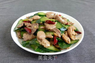 青瓜炒肉片的做法