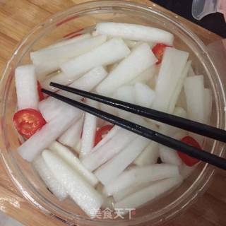 酸萝卜的做法