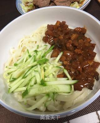 土豆海参打卤面的做法