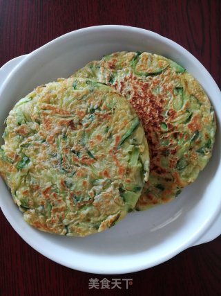 黄瓜鸡蛋饼的做法