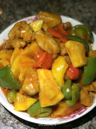 菠萝咕噜肉的做法