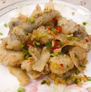 椒盐豆腐鱼的做法