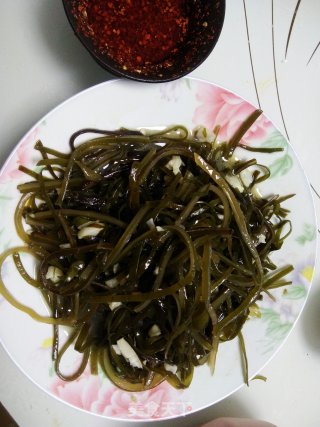 清炒海带的做法