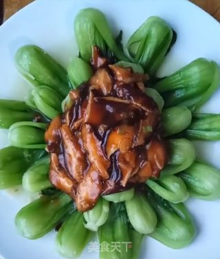 香菇油菜的做法