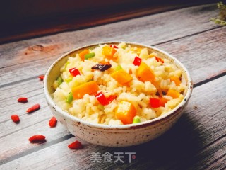 南瓜炒饭