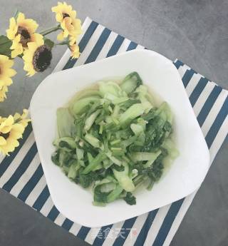 清炒菜秧的做法