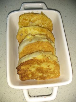 鸡蛋煎馒头片/黄金馒头片的做法