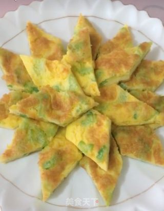 苦瓜鸡蛋饼的做法