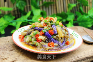 凉拌香辣茄子的做法