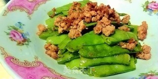干煸荷兰豆的做法