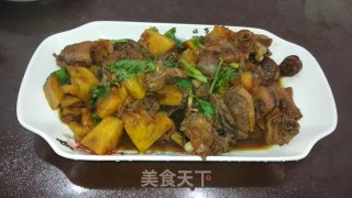 菠萝鸭的做法