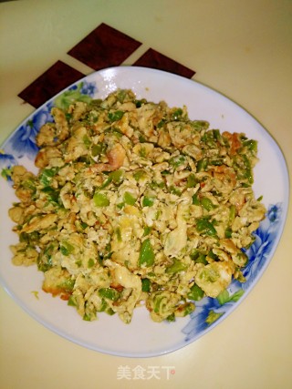 辣椒炒鸡蛋的做法