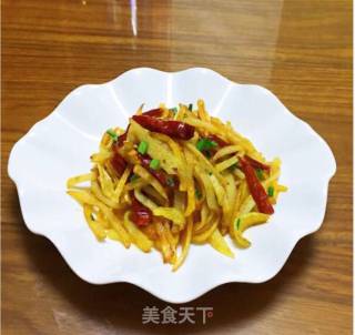 干煸土豆丝的做法