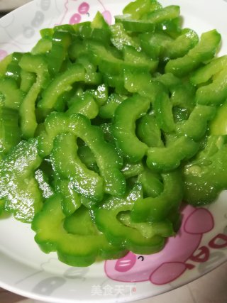 凉拌苦瓜的做法
