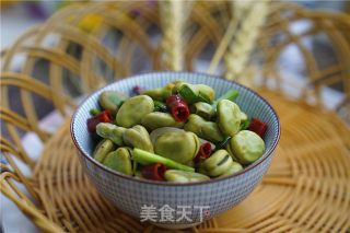 微辣蒜香蚕豆的做法