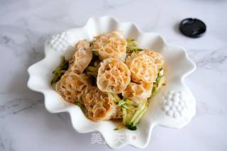 凉拌燕麦筋的做法