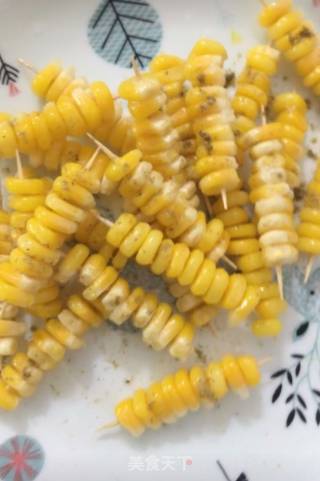 孜然玉米串的做法