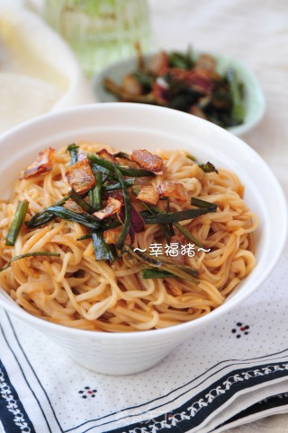 葱油面的做法