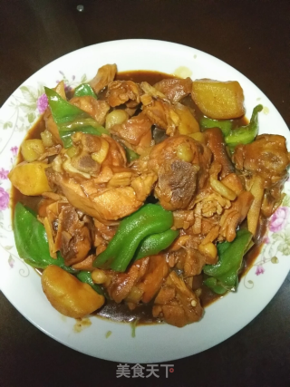 黄焖鸡米饭的做法