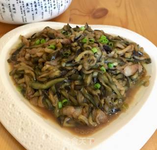 家常炒茄丝的做法