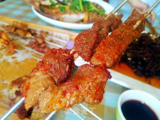 大肉串的做法