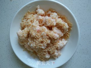 三文鱼丸（宝宝辅食1）的做法