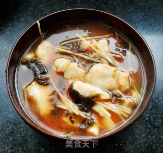 番茄鱼片汤菜的做法