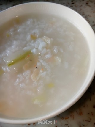 冬瓜虾皮粥的做法